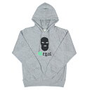 7UNION 7ユニオン Illegal Hoodie プルオーバー パーカー メンズ フーディ スウェット IAXY-009C ヘザーグレー