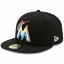 ニューエラ キャップ NEW ERA 59FIFTY MLB On-Field マイアミ・マーリンズ ホーム キャップ 帽子 CAP 11449366 ブラック