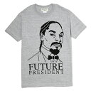 7UNION 7ユニオン Future President Tee 半袖 Tシャツ ユニセックス IAVW-020C ヘザーグレー
