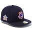 ニューエラ キャップ NEW ERA 59FIFTY ニグロリーグ アトランタ・ブラッククラッカーズ ネイビー/チームカラー 11899316