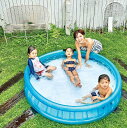 【お買い物マラソン期間ポイント5倍!】【あす楽 即納】子供用 ビニールプール 直輸入海外ブランドプール!☆JILOng ソフ トサイドプール 155×28cm「2022新作」エアープール レジャー アウトドア JL-688062 大型 おうち 水遊び こども 子ども