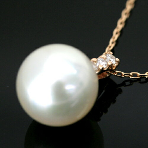 アコヤ真珠（本真珠）×ダイヤモンドネックレス・ロベリア