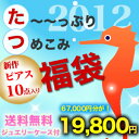 新作ピアス10点＋ジュエリーケース、〜っぷりめこんだ！総額67,000円がなんと、特別価格19,800円！★たつ福袋★福袋 2012/ジュエリー/ピアス/レディース/予約/送料無料/10金/ジュエリーケース/ジュエリーボックス