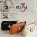 【公式】【KinoshoTRANSIT】【総革 #3 ラウンドポーチ All Leather Round Pouch】木の庄帆布 限定発売《All Leather Round Pouch》木の庄帆布 木の庄 トランジット マルチ ラウンドポーチ