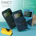 iPhone6s iPhone 6s 6 Galaxy S6,S6 Edge 窓付き ケース カバー 手帳 Fancy Diary Case iPhone6s plus ケース 手帳型 Galaxy S6 edge SC-04G,SCV31/GALAXY S6 SC-05G 手帳型 ケース カバー フリップケース