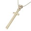 with me シンプルクロス&プチハート ネックレス 【ネックレス】【necklace】【首飾り】【ペンダント】【レディース】【Lady's 女性用】