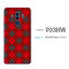 Plus-S スマホケース SoftBank HUAWEI Mate 10 Pro 703HW 用 タータンチェック ハードケース