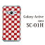 カバー フェルト生地風 チェック柄TypeB ギャラクシー アクティブ ネオ カバー docomo Galaxy Active neo SC-01H ケース カバー ケース クリア ハードケース スマホケース スマホカバー 携帯カバー
