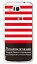 【スマホケース スマホカバー】Panel border レッド×ブラック (クリア) design by ROTM / for AQUOS PHONE IS13SH/au by KDDI ケース カバー【アクオス フォン ケース/カバー/CASE/ケ−ス】【スマートフォン ケース カバー】【日本製 SECOND SKIN】