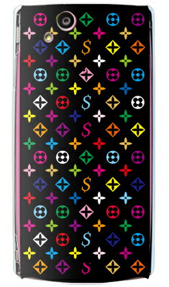 【スマホケース】Monogram (クリア) design by REVOLUTION OF THE MIND / for Xperia arc SO-01C/docomo　ケース カバー【エクスペリア アクロ ケース/カバー/CASE/ケ−ス】【スマートフォン ケース カバー】【日本製 SECOND SKIN】/メール便送料無料