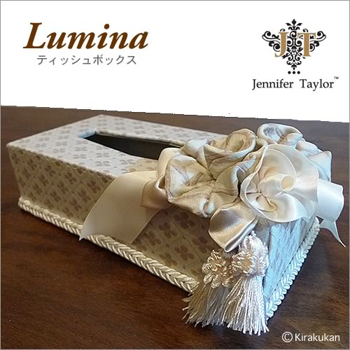 ジェニファーテイラー ティッシュ Lumina ティッシュボックス【送料無料】【あす楽】輸…...:kirakukan:10019411