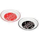【10%OFF】丸小皿 蒔絵 桜 赤・黒 ペアセット 日本製 漆器 おしゃれ かわいい ギフト プレゼント 母の日 父の日 敬老の日 誕生日 結婚祝い