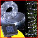 玄関 デコレーション ソーラー LED 5M イルミネーショ...
