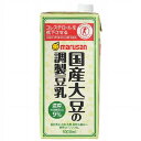 マルサン 国産大豆の調製豆乳 1000ml×6本セット