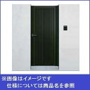 YKK ap シンプレオ門扉6型 片開き オートクローザ付き門柱仕様 07-14 HME-6 『たて目隠しデザイン』