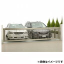 四国化成 跳ね上げ門扉 クレディホップワイド2型 手動式 標準高 2台用 CDH2-5310 【カーゲート ホップゲート】
