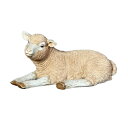 FRP くつろぐ子ひつじ / Merino LamB Resting 『動物園オブジェ アニマルオブジェ 店舗・イベント向け』