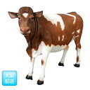 FRP　ガーンジー乳牛 / Guernsey Cow　『動物園オブジェ　アニマルオブジェ　店舗・イベント向け』