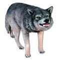 FRP オオカミ / Wolf fr100096 『動物園オブジェ アニマルオブジェ 店舗・イベント向け』
