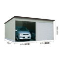 ダイケン ガレージ CH-KS3258型(3連棟・多雪・結露防止型) 【シャッター車庫 ガレージ】 オータムグレー