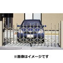 三協アルミ カーテンゲート CVUN-1型 キャスタータイプ 26S 片開きセット 【カーゲート 伸縮門扉】