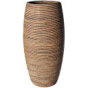 FRP 鼓型プランター(縄編柄) / Elonga Planter 47x120cm fr3WE120 『プランター 店舗・イベント向け』