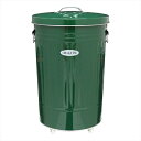 【欠品中 次回入荷未定】オンリーワン カラーオバケツ 42L キャスター付き WA3-CGK45 緑 緑
