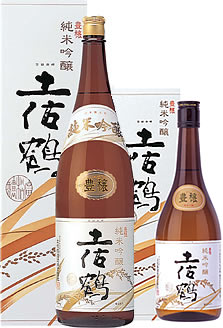 土佐鶴　豊穣　純米吟醸酒　720ml　土佐の地酒しっかりしたコクに、ふくよかな吟醸の香り。名高い「山田錦」の持ち味を存分に活かした純米吟醸酒です