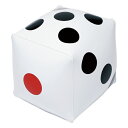 サイコロボール(ホワイト)(税別¥420×1個)《縁日 イベント 子ども会 子供会 夏祭り 景品 ノベルティ お祭り 問屋 スーパーボール キッシーズ kishis》