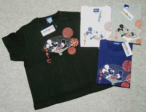 2枚までメール便OK!【Mickey Mouse】ミッキーマウスキャラクター　レディス　Tシャツ　激安！