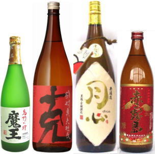 【おすすめセット】【福袋】【魔王】【赤霧島】魔王 720ml・赤霧島克【麦】月心合計4本セットお一人様2セット限り！