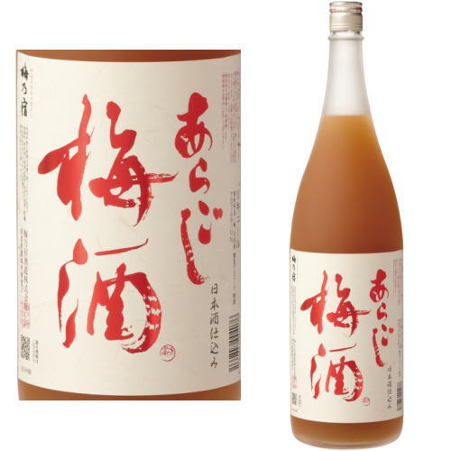 【梅酒】【梅の宿】梅乃宿　あらごし梅酒　1.8L