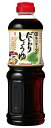 だしわりしょうゆ 750ml/1本