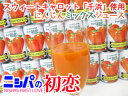 ニシパの初恋 にんじんミックスジュース 160g×30缶入(北海道平取町産千浜にんじん使用)ニシパの恋人のびらとり町産スウィートキャロット・千浜人参(ニンジンジ...