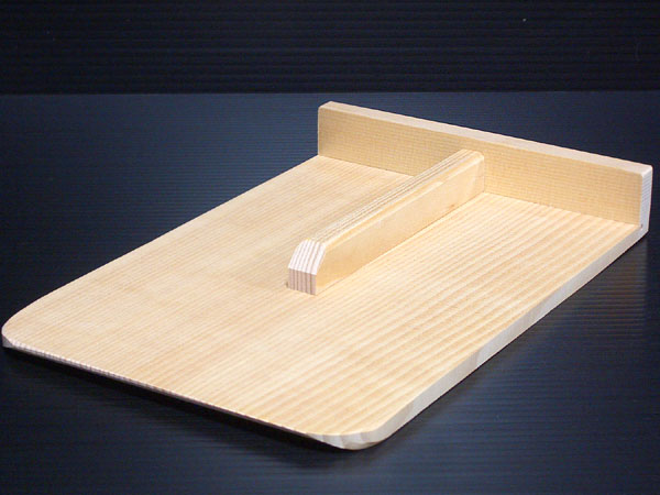 駒板　スプルス　Lサイズ（21cm×26cm）【蕎麦打ち道具】
