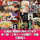 【北海道 生ラーメン 繁盛店 ギフト】北海道の繁盛店の8店舗(北海道旭川/札幌/帯広/函館)それぞれの名店のラーメンセット (16人前) 化粧箱入【\4,320】【ギフト ラーメン 贈答品】