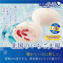 【ネット限定・送料無料】 ほっぺたとろける☆口どけのよいふんわり軽い生クリームを使った【北国のいちご大福10個入り】おためし【祝い 洋菓子 和菓子 プレゼント 贈物】ひんやり スイーツ