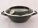富士ホーロー 24cm(2.8L)天ぷら鍋(温度計付)(TP...