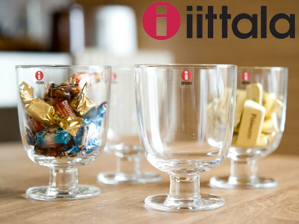 **iittala/イッタラ Lempi/レンピ グラス 350ml 4個セット（951173）＜クリア＞