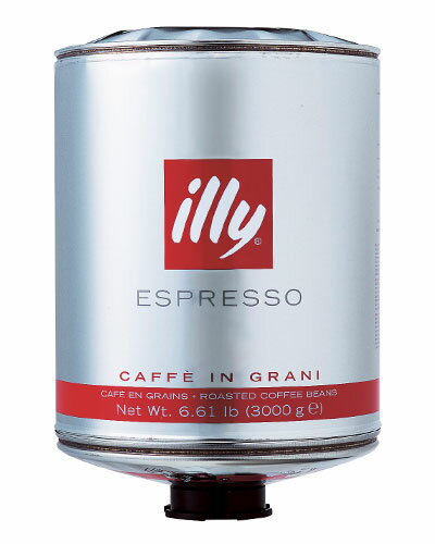 **illy／イリー エスプレッソ豆 ダークロースト 3kg×《2缶入り》