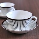 グスタフスベリ スピザ・リブ ティーカップ&ソーサー 復刻版 【 Gustavsberg SPISA-RIBB カップ ソーサー 食器 洋食器 ブランド食器 北欧 おしゃれ お洒落 収納 シンプル キッチンブランチ 】
