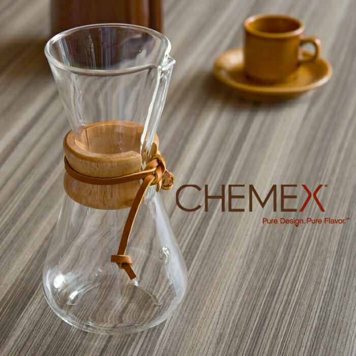 CHEMEX/ケメックス マシンメイド コーヒーメーカー（CM-1C）＜3カップ用＞( キッチンブランチ )