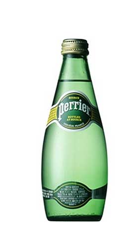 【赤字覚悟の再値下げ！送料無料直送】ペリエ/perrier 炭酸入りナチュラルミネラルウォーター330ml(瓶)×24本