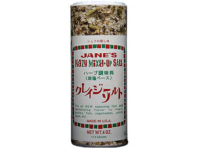 ジェーン　クレイジーソルト　113g【輸入食品】...:kitchen-garden:10000524