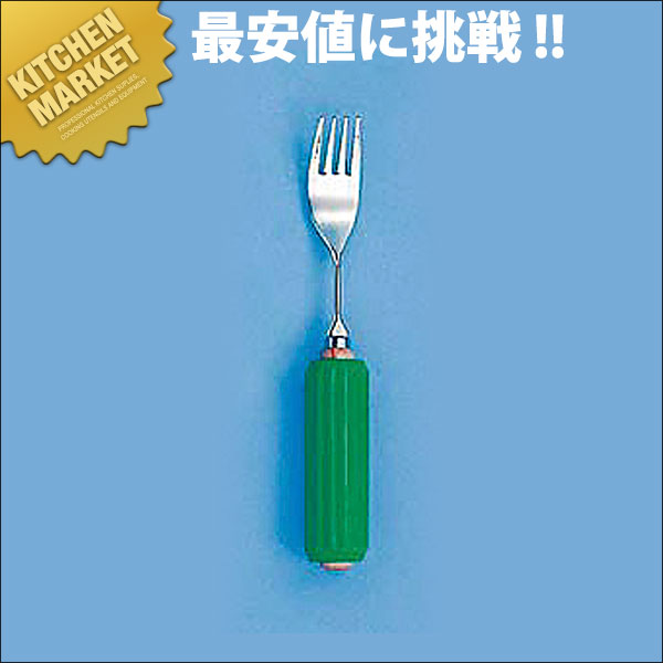 木製 丸型ハンドル スポンジ付 [R-5 フォーク 小]【10,500円以上で送料無料】【業務用】