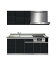 システムキッチン　オリジナル　スタンダードグレードSG　壁付I型　W2100mm　（材のみ・施工含まず）