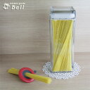 パスタボトル スクウェアジャー パスタ 保存 容器/ガラス/...