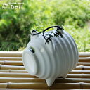 蚊取り豚 白【普通サイズ】蚊取り線香入れ/蚊取器/蚊取り器/線香ホルダー/蚊遣り 蚊やり かやり 萬古焼/ばんこ焼 【HLS_DU】 業務用食器【jgiqq99】