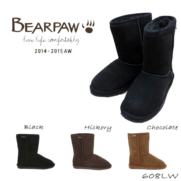 【ベアパウ BEARPAW ムートンブーツ】 レデ