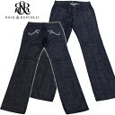ロック&リパブリック rock&republic パンツ デニム ジーンズ ブーツカット フレア ロング 26 青 ブルー /FF5 レディース 【中古】【ベクトル 古着】 181215 ブランド古着ベクトルプレミアム店